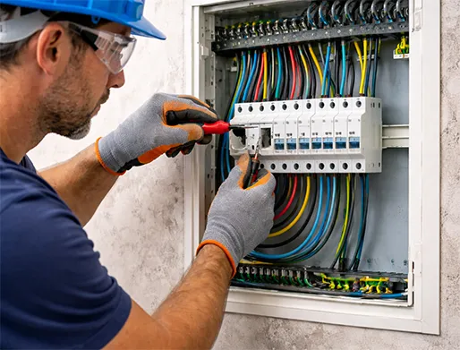 Instalação de Disjuntores